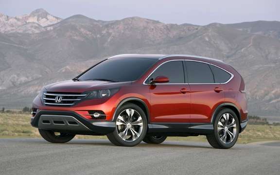 Honda CR-V Concept: Very close to the model to come