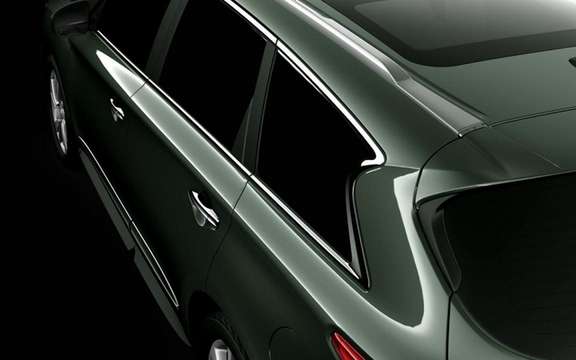 Infiniti JX Concept: The back is we unveiled picture #3