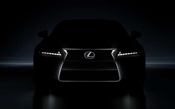 Lexus will unveil its new luxury sports sedan Lexus GS Pebble Beach