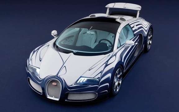 Bugatti Veyron 16.4 Grand Sport "White Gold" Porcelain included picture #3