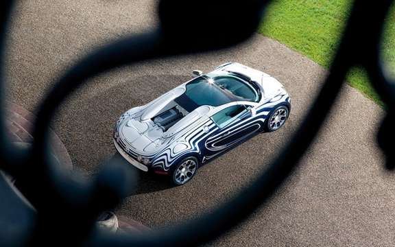 Bugatti Veyron 16.4 Grand Sport "White Gold" Porcelain included picture #8