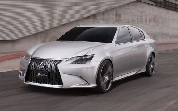 Lexus GS 2012: A world first has Pebble Beach