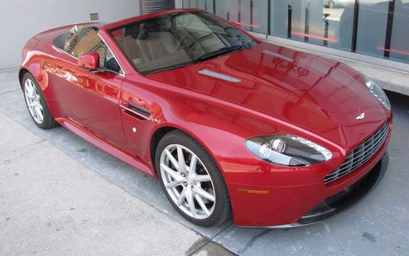 Aston Martin V8 Vantage S and Virage storm the streets of Montreal picture #1