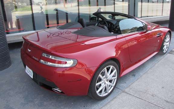 Aston Martin V8 Vantage S and Virage storm the streets of Montreal picture #2