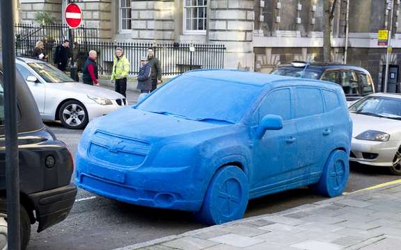 Chevrolet Orlando sized Plasticine Play-Doh picture #1