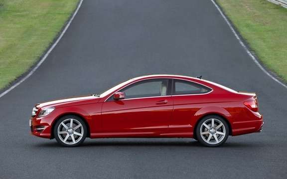 Mercedes-Benz C-Class Coupe 2012: A silhouette very well done picture #2
