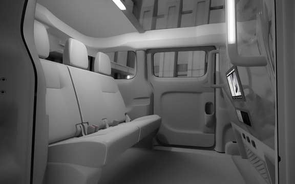 Nissan NV 200: Select the official taxi of New York City picture #3