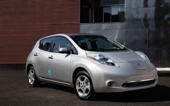 2011 Nissan LEAF: charged from $ 38,395