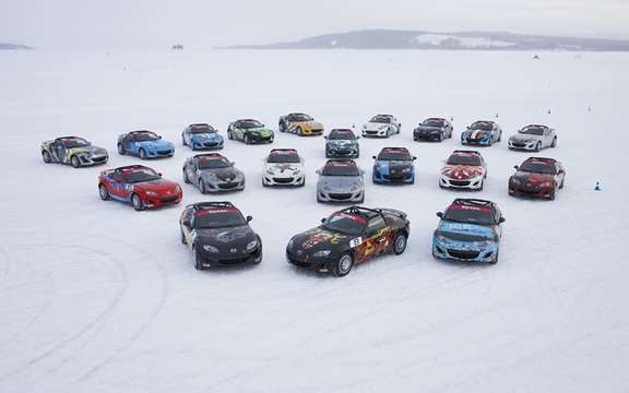 Mazda MX-5 Ice Race 2011 in Sweden picture #1