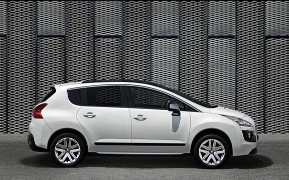 Peugeot 3008 HYbrid4 Limited Edition: first diesel hybrid in the world picture #2