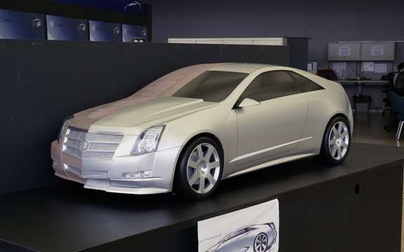 Cadillac CTS Coupe 2011: Originally a bold roughing picture #2
