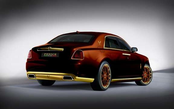 Roll's Royce Ghost Diva: Gold Fenice Milano picture #2