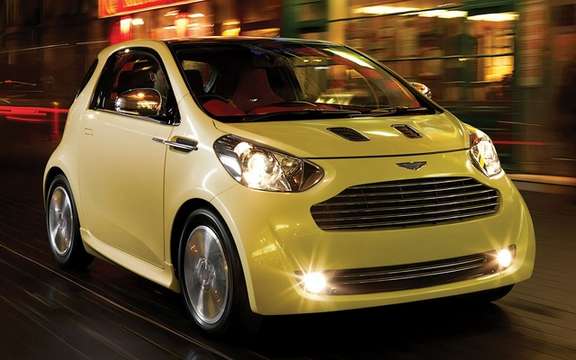 Aston Martin Cygnet: To minimize its CO2 emissions