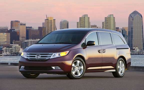 Honda Canada announces pricing for sale 2011 Odyssey