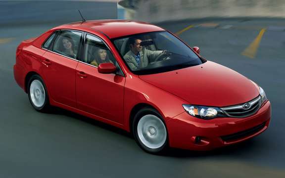 Subaru Impreza 2.5 i 2011: New features and new sets