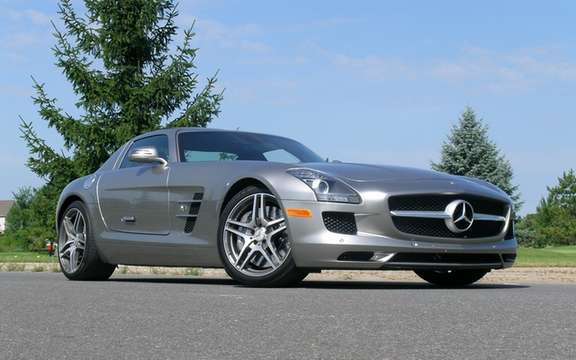 Mercedes SLS AMG E-Cell: Already in prototype form