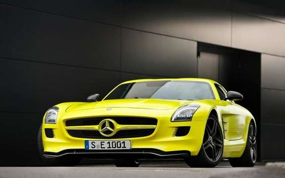 Mercedes SLS AMG E-Cell: Already in prototype form picture #6