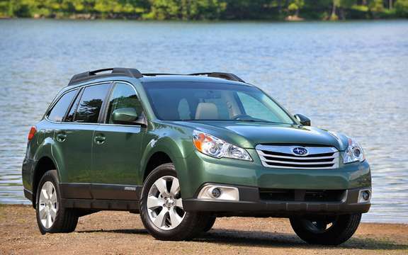 Subaru Canada unveils prices Outback 2011 range