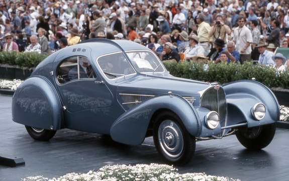 Bugatti 57SC Atlantic 1936 Highly record book