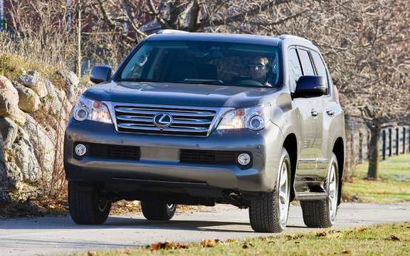 Lexus Canada announced a recall of its model GX 460 2010 picture #1