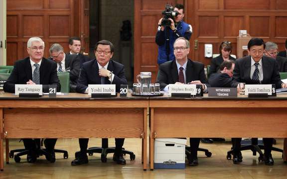 Toyota Canada announces a list of witnesses who will be appearing before the parliamentary committee today. picture #1