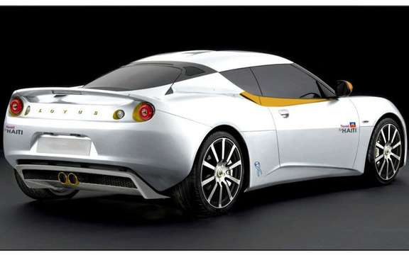 Lotus Evora: Edition 'Naomi for Haiti picture #4