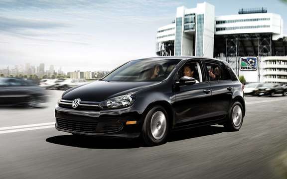 2010 Volkswagen Golf: Canadian prices are ads