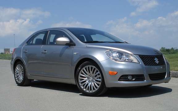 Suzuki Kizashi, a large sedan intermediate size