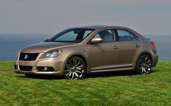 Suzuki Kizashi, a large sedan intermediate size picture #2