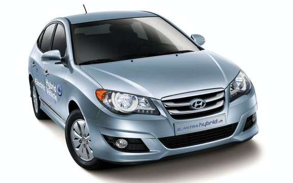 Hyundai Elantra LPI / HEV, the race hybridization picture #3