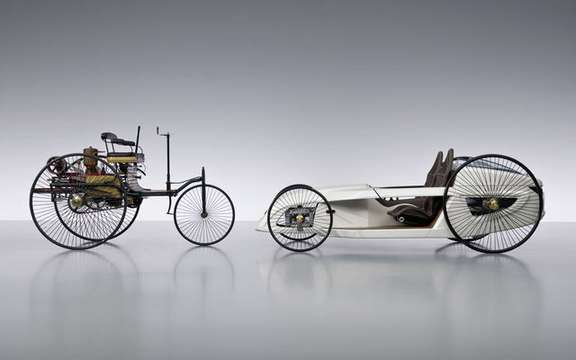 Mercedes-Benz F-Cell Roadster, a super back to the future ... picture #3