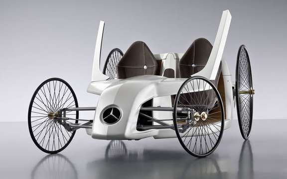 Mercedes-Benz F-Cell Roadster, a super back to the future ... picture #5