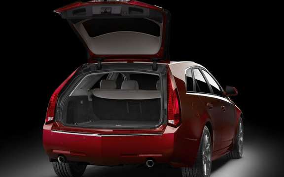 Cadillac SRX and CTS SportWagon 2010 world premiere on the Web picture #7