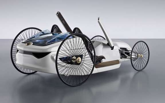 Mercedes-Benz F-Cell Roadster, a super back to the future ... picture #6