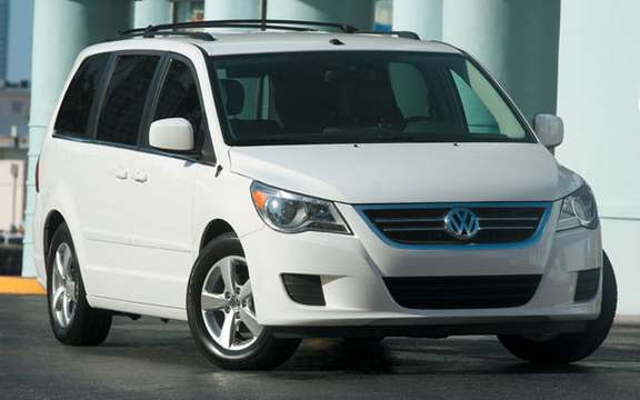 Volkswagen Canada revised its sales targets for the Routan