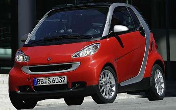 Mercedes-Benz Canada unveiled the price of its small Smart 2009 picture #1