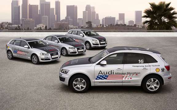 The Audi Mileage Marathon 'return TDI in America