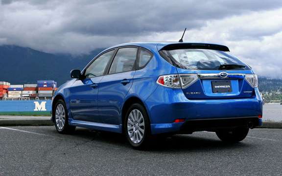 Subaru Canada announces pricing for the 2009 Impreza range picture #4