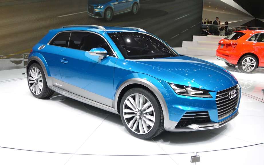 Audi recorded the names SQ2, SQ4, Q9 and f-tron