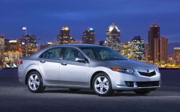 Announcement of the price of the new 2009 Acura TSX