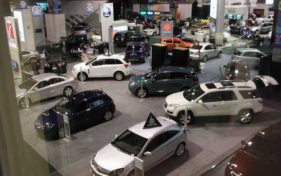 Auto Show in Quebec, nearly 60 000 visitors, despite the storms!