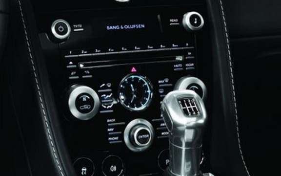 Bang & Olufsen audio system provides a new bespoke Aston Martin DBS