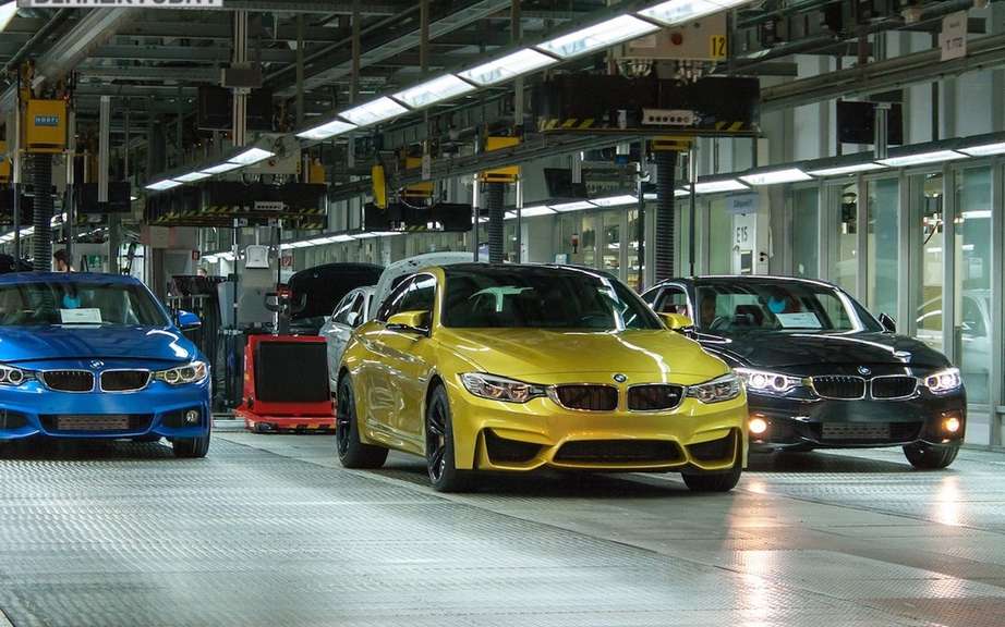 Here are the 2015 BMW M3 and M4