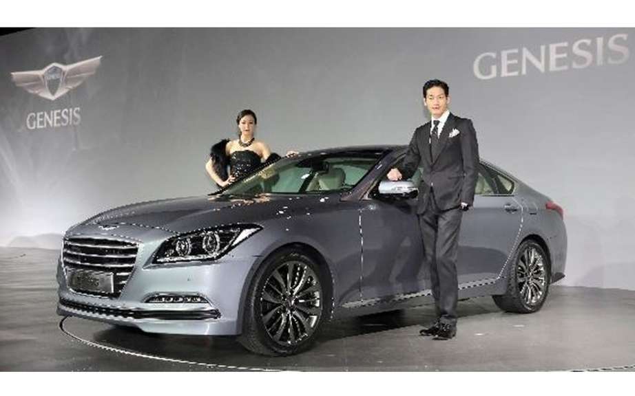 Hyundai Genesis 2015 unveiled in South Korea picture #3