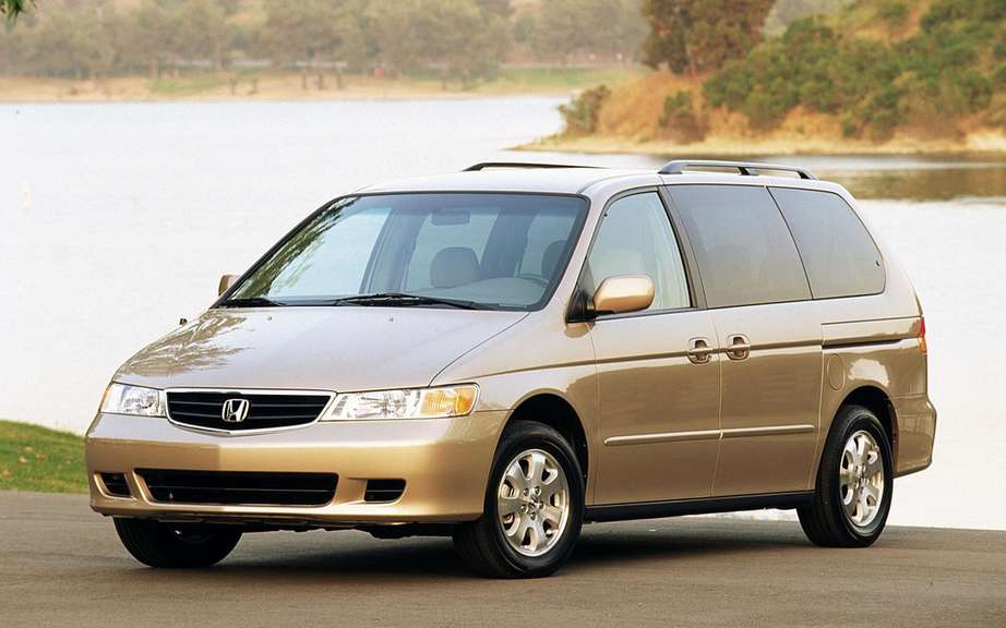 Honda Odyssey 2007 and 2008 RECALLED picture #2