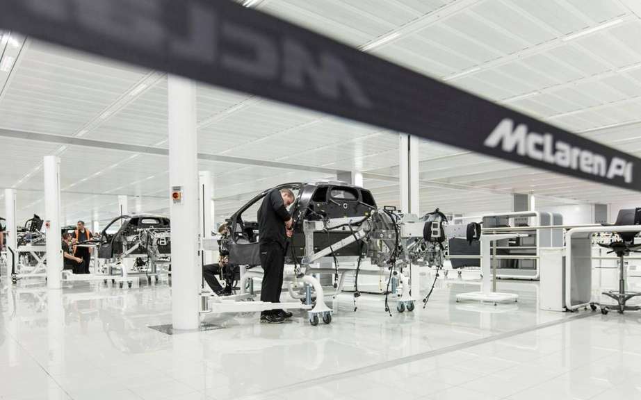 McLaren confirms the beginning of the production of P1 picture #11