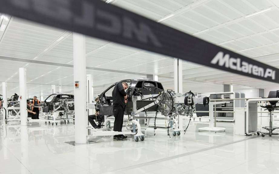 McLaren confirms the beginning of the production of P1 picture #5