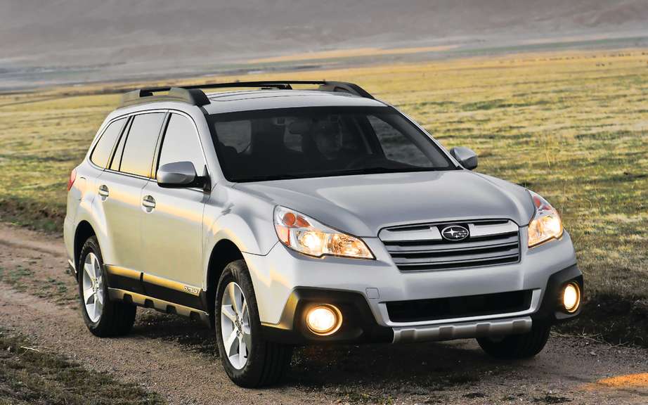 The Subaru Legacy and Outback to get the highest score IIHS picture #4