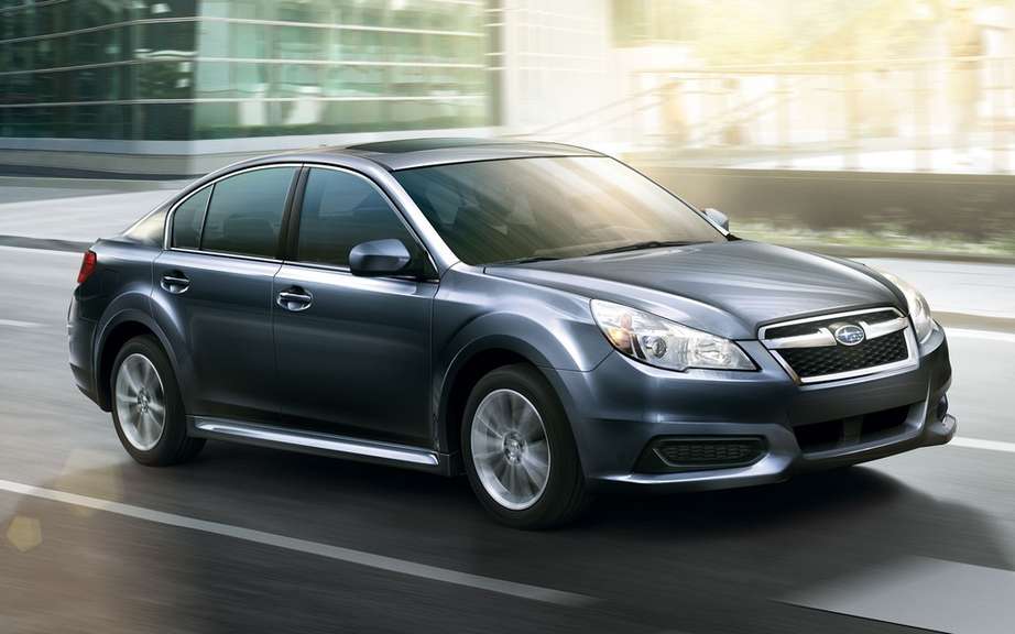 The Subaru Legacy and Outback to get the highest score IIHS picture #6