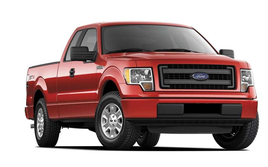 Ford F-150 STX SuperCrew 2014 most generous picture #7